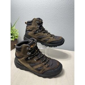 Denali Hiking Boots Men's Size 9.5 Tan/Brown Leather Outback Waterproof Gore-Tex
